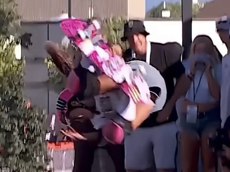 15-year-old Arisa Trew wins gold.